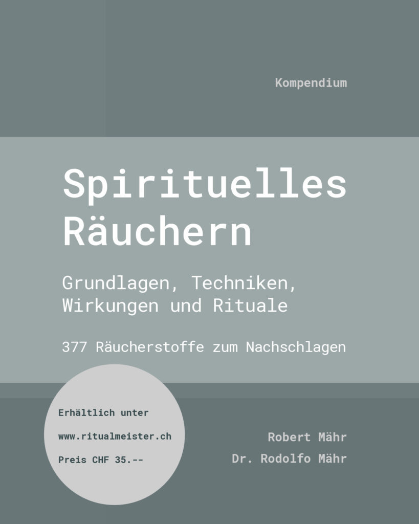 Buchcover Kompendium Spirituelles Räuchern